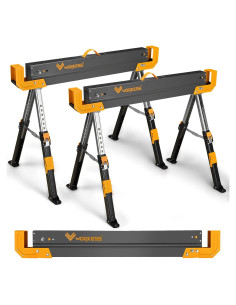 Caballetes Plegables WORKESS WK-HPP 2600 Lbs Ajustables