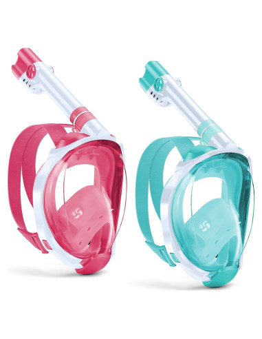 Máscara de Snorkel W WSTOO LGB 180 Antivaho y Segura