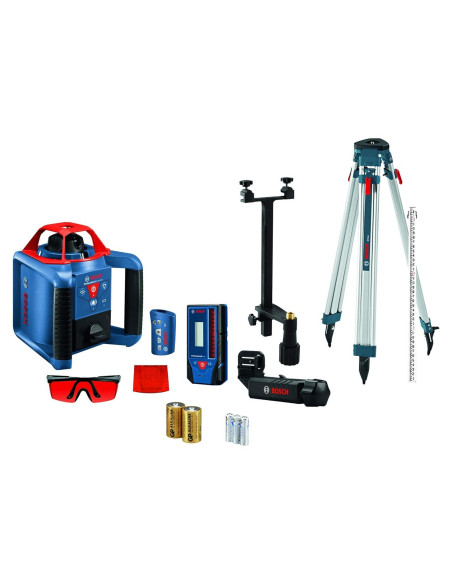 Kit de láser rotativo Bosch GRL900-20HV, 304.8m alcance