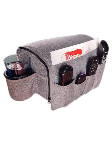 Organizador de Control Remoto CupComfort 8 cm Gris