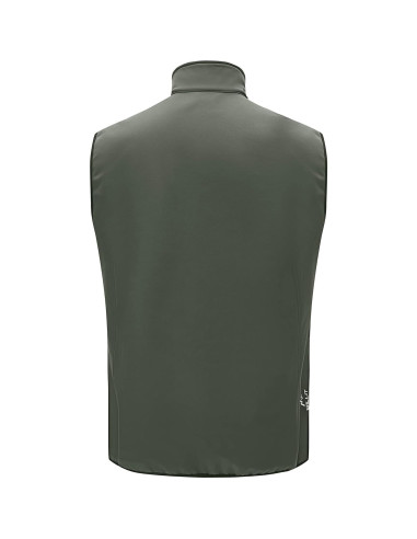 Chaleco de golf Willit para hombre, softshell verde XXL