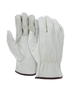 Guantes de Trabajo ATERET de Cuero Vacuno 12 Pares