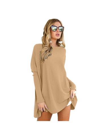 Camiseta Oversized LIYOHON para Mujeres, Túnica Casual