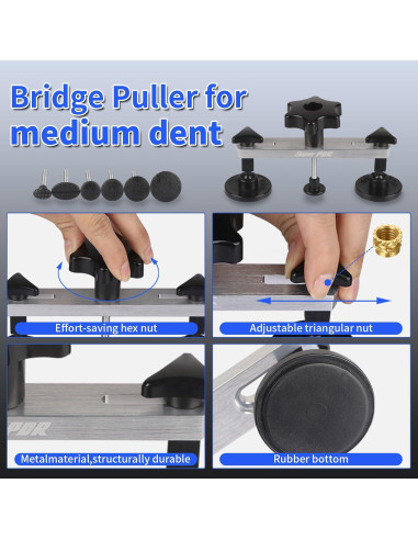 Kit de Eliminación de Abolladuras Super PDR para Automóvil