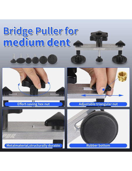 Kit de Eliminación de Abolladuras Super PDR para Automóvil