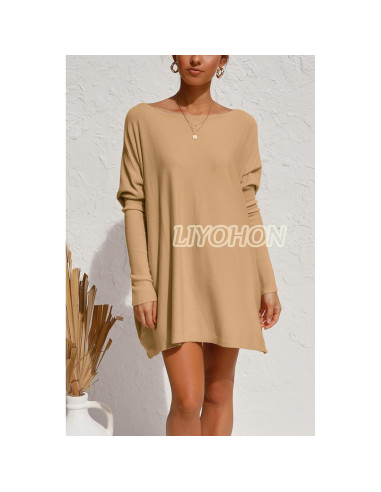 Camiseta Oversized LIYOHON para Mujeres, Túnica Casual