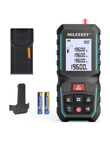 MiLESEEY G2 Medidor Láser 100,58 m con Sensor de Ángulo