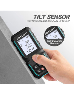 MiLESEEY G2 Medidor Láser 100,58 m con Sensor de Ángulo 2