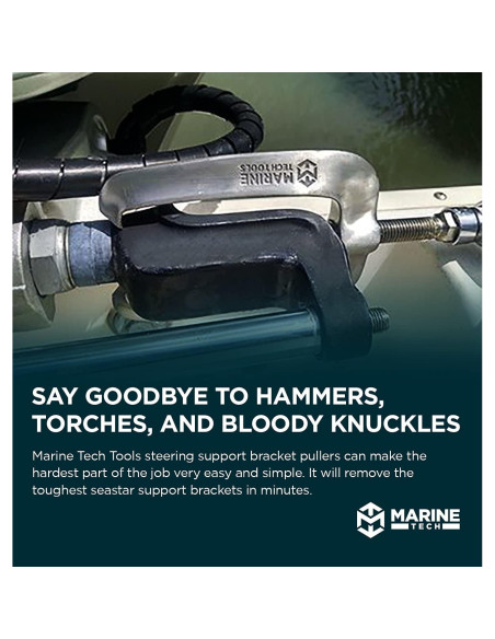 Extractor de Soporte de Dirección Marine Tech 33mm Compatible