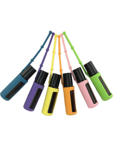 Funda Protectora de Silicona ConStore para Botellas 10ml - 12 Piezas