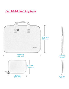 Funda Elástica Hseok para Laptop 13" y iPad Pro 12.9" 2