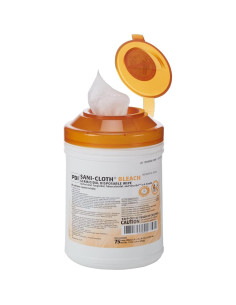 Toallitas desinfectantes Sani-Cloth Bleach 75 unidades 15x26 cm 2