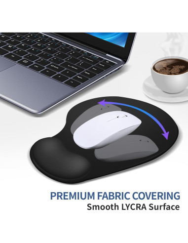 Alfombrilla de Ratón Ergonómica Tharney con Soporte de Gel