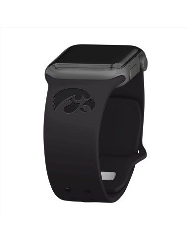 Banda de Silicona Affinity Iowa Hawkeyes para Apple Watch 42-45mm