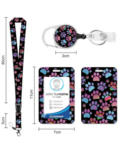 Soporte de Identificación HAKUNEI Garras de Gato Retráctil 2