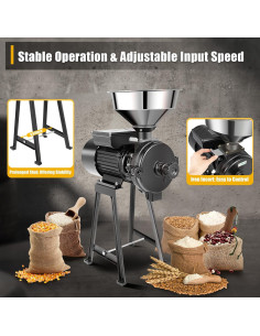 Molino de Granos Eléctrico DDYOOK FA-781 1500W Ajustable 2