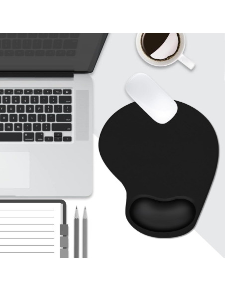 Alfombrilla de Ratón Ergonómica Tharney con Soporte de Gel