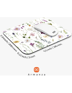 Alfombrilla de Ratón Armanza Flores y Plantas 240x200mm 2