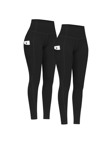 Leggings de Yoga PHISOCKAT 2024 Cintura Alta con Bolsillos
