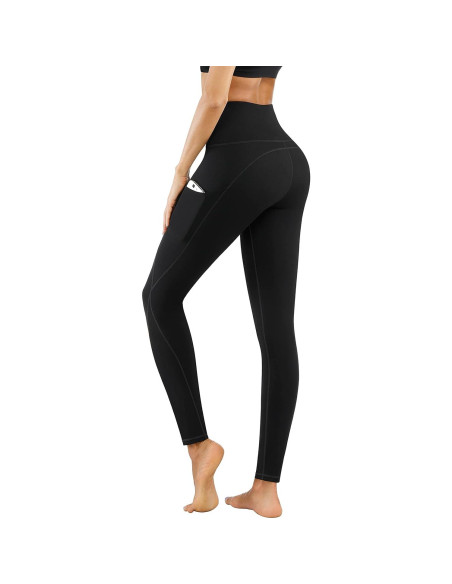Leggings de Yoga PHISOCKAT 2024 Cintura Alta con Bolsillos