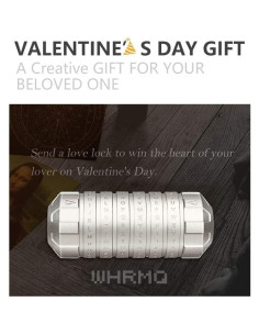 Cryptex Da Vinci Mini WHRMQ con Anillos y Collares 2