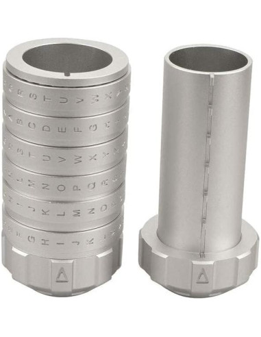 Cryptex Da Vinci Mini WHRMQ con Anillos y Collares