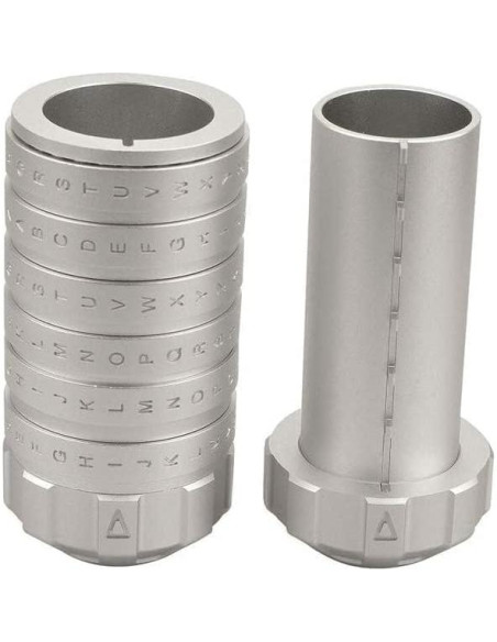 Cryptex Da Vinci Mini WHRMQ con Anillos y Collares