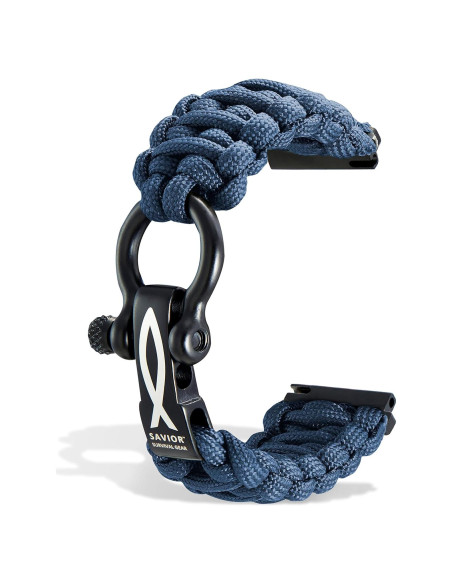 Banda de Reloj Paracord 20mm Savior Survival Gear - Unisex