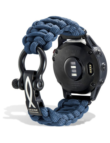 Banda de Reloj Paracord 20mm Savior Survival Gear - Unisex