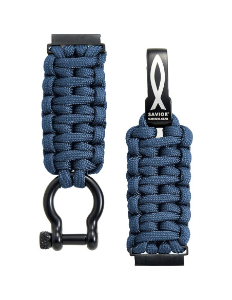 Banda de Reloj Paracord 20mm Savior Survival Gear - Unisex