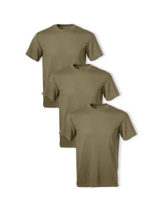 Camisetas Soffe Hombre 3 Pzas - Militar 50/50 Beige XX-Large 2