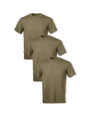 Camisetas Soffe Hombre 3 Pzas - Militar 50/50 Beige XX-Large