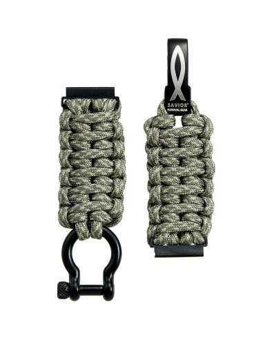 Banda de Reloj Paracord 20mm Savior Survival Gear - Unisex
