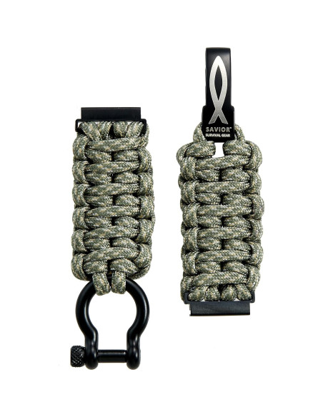 Banda de Reloj Paracord 20mm Savior Survival Gear - Unisex