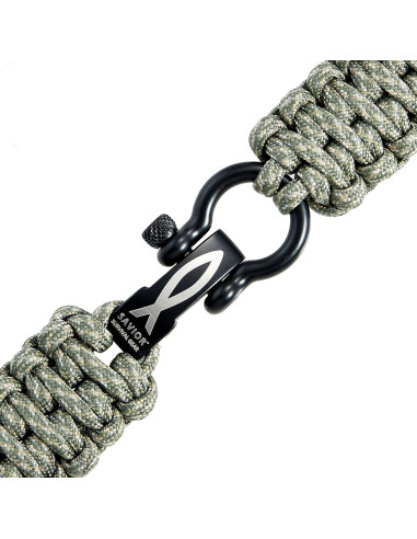 Banda de Reloj Paracord 20mm Savior Survival Gear - Unisex