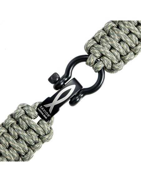 Banda de Reloj Paracord 20mm Savior Survival Gear - Unisex