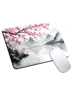 Alfombrilla de Ratón HUOCAIREN Floral Antideslizante 24.1x20.1cm