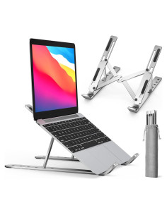 Soporte para Laptop iVoler Ajustable en 6 Alturas Plata