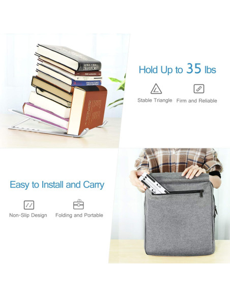 Soporte para Laptop iVoler Ajustable en 6 Alturas Plata