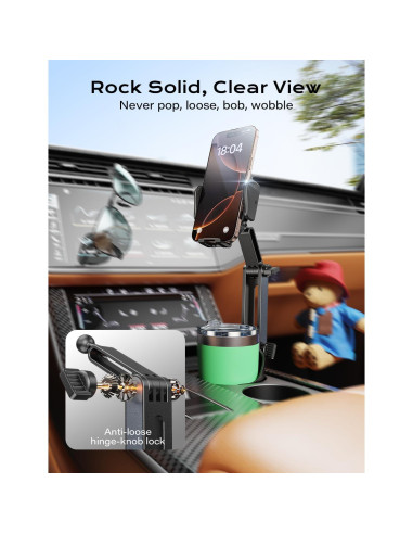 Soporte 2 en 1 para Teléfono y Taza TAZENI Ajustable