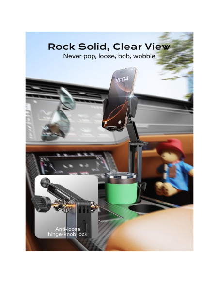 Soporte 2 en 1 para Teléfono y Taza TAZENI Ajustable