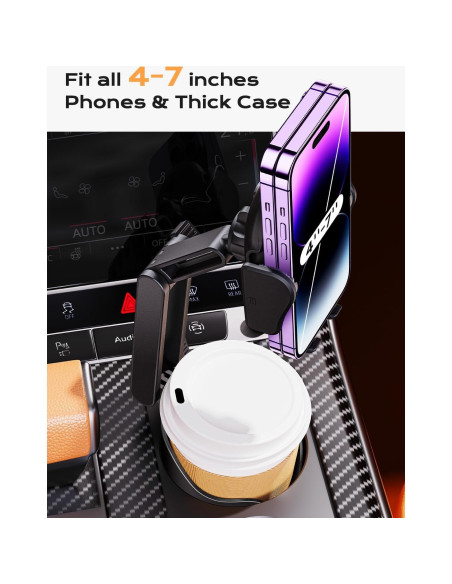 Soporte 2 en 1 para Teléfono y Taza TAZENI Ajustable