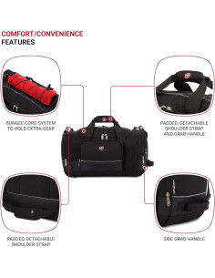 Bolsa de viaje SwissGear Apex 50.8 cm con cordón elástico 2