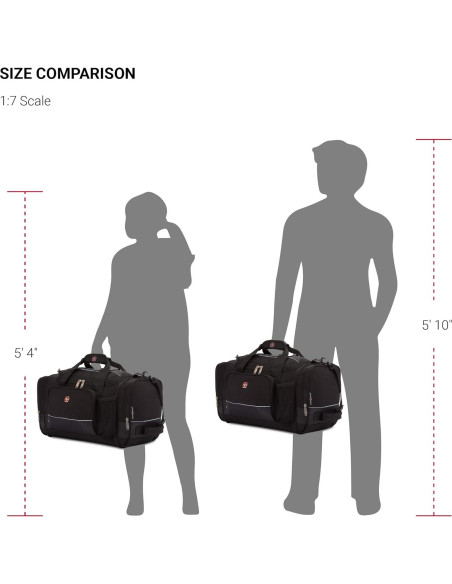 Bolsa de viaje SwissGear Apex 50.8 cm con cordón elástico