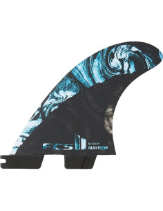 Aletas FCS 2 MB PC Carbon Tri-Fin 340g Multicolor 2
