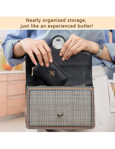 Billetera RFID imeetu para mujeres - Estuche con cremallera