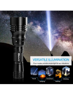 Linterna de Buceo Genwiss GN-T41 2000 Lúmenes Impermeable 2