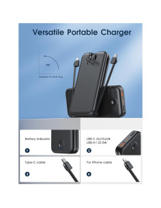 Cargador Portátil Dongguan 12000mAh USB C Carga Rápida 2