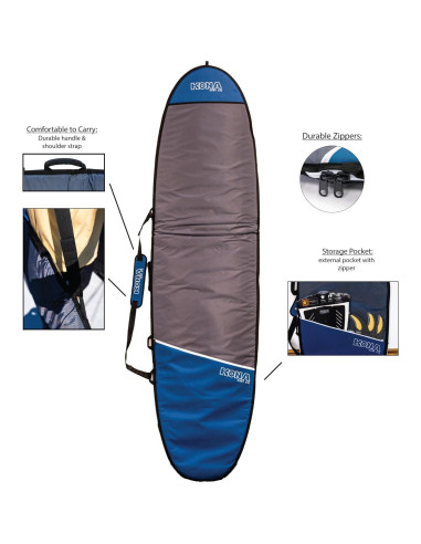 Bolsa de Surf KONA 10ft Acolchada Impermeable UV