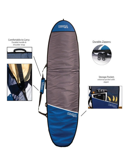 Bolsa de Surf KONA 10ft Acolchada Impermeable UV